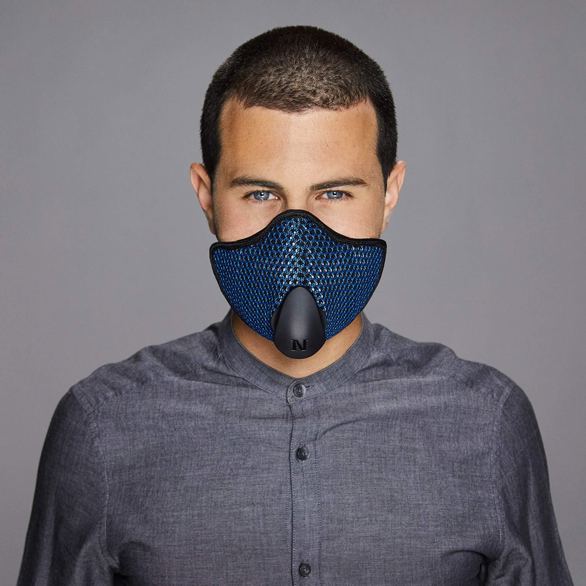 Narvalo Urban Mask Mascherina FFP3 - Blue Iceberg