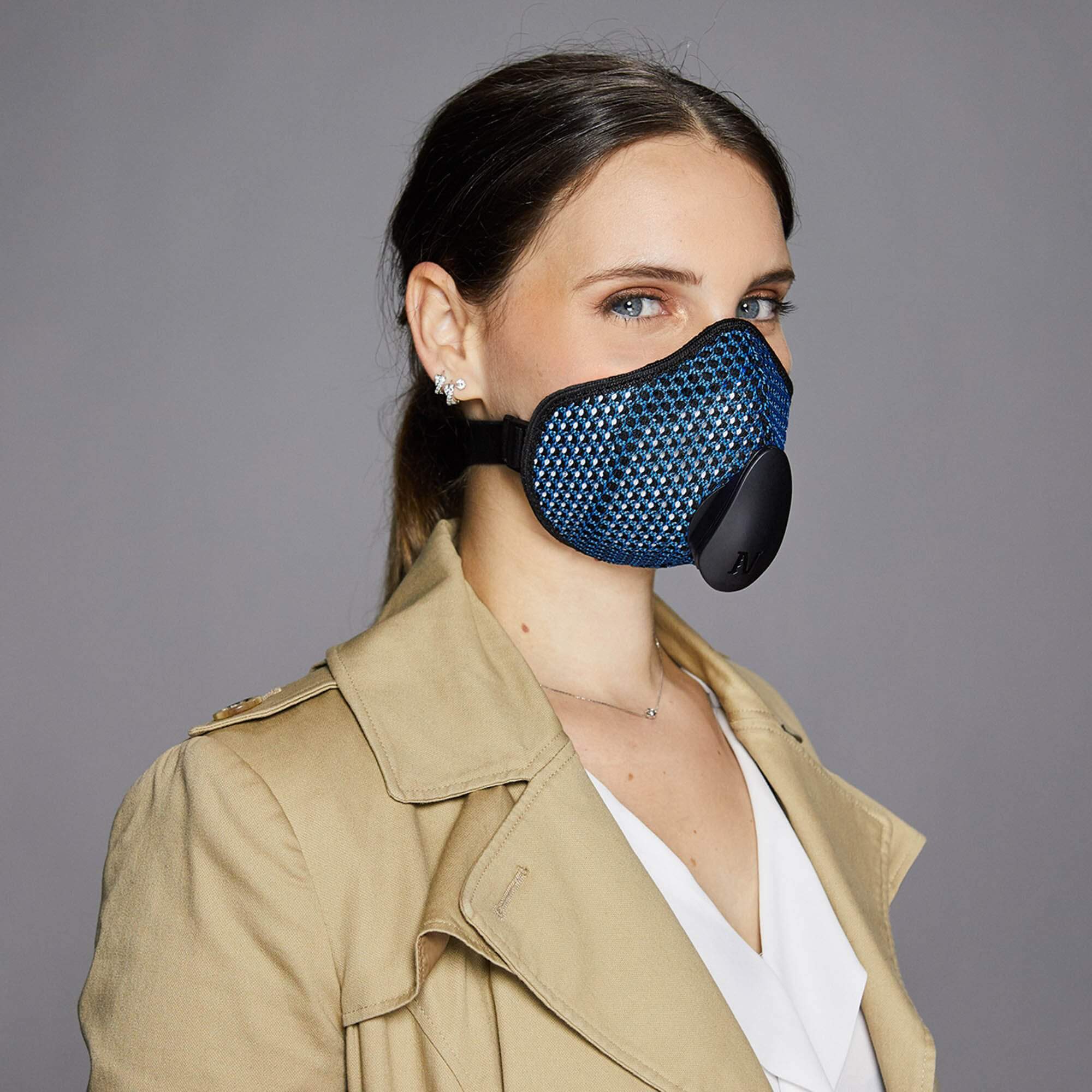 Narvalo Urban Mask Mascherina FFP3 - Blue Iceberg