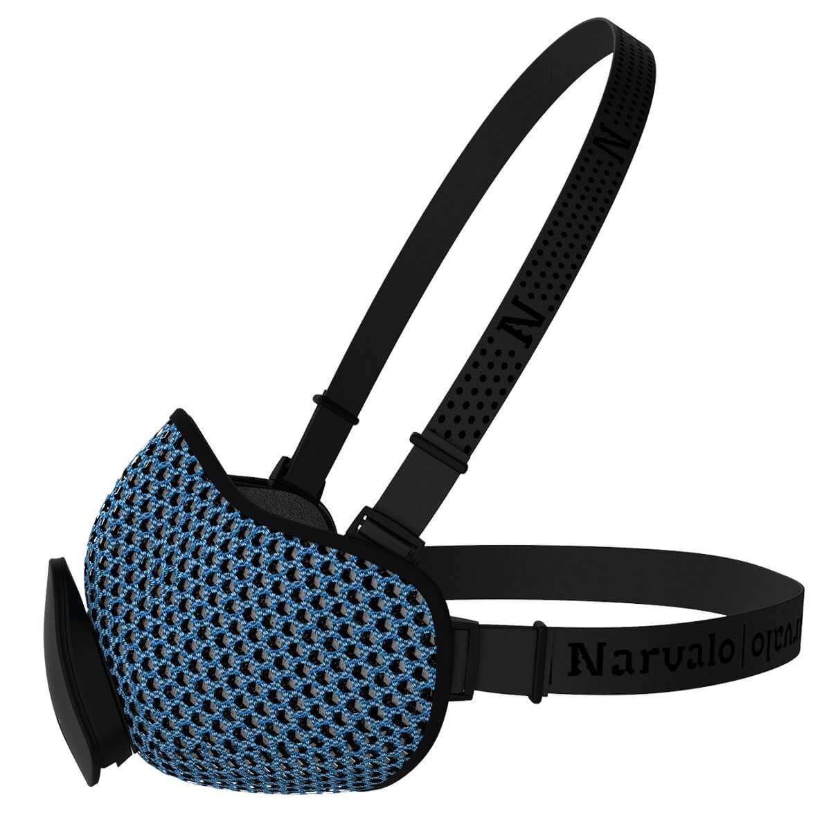 Narvalo Urban Mask Mascherina FFP3 - Blue Iceberg